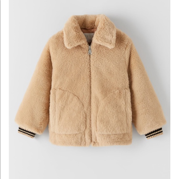 Zara faux fur jacket - Picture 2 of 5